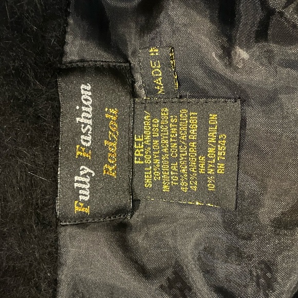 Angora and Rabbit coat - Picture 4 of 7